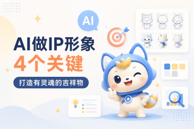 别让吉祥物变成“随机动物”：AI做IP形象的4个关键